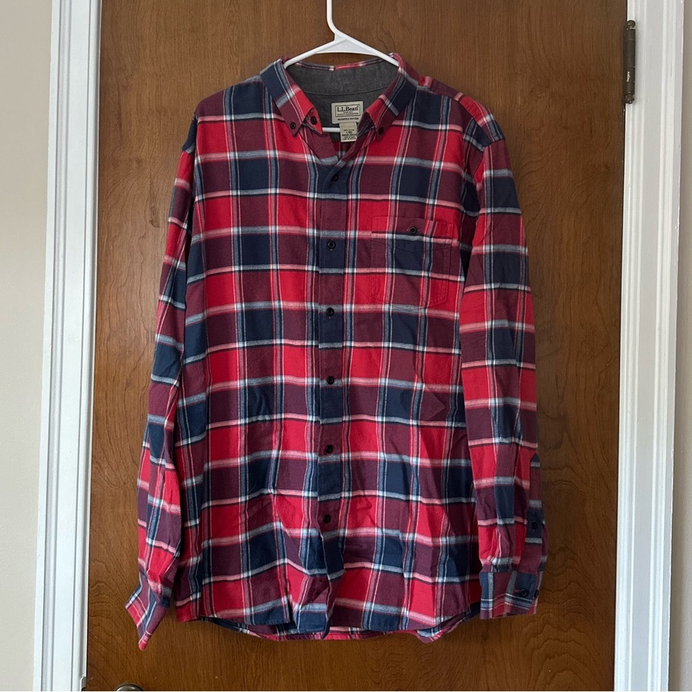 LL Bean Men’s Flannel, L